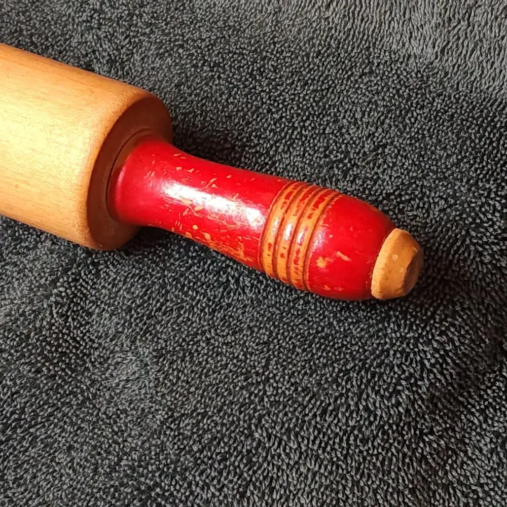 Unmarked vintage wooden